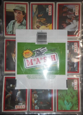 1982 MASH COMPLETE (66) CARD SET & WRAPPER DONRUSS  *MINT* - Image 1 of 4