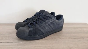 Adidas Superstar 43 Blau Wildleder - Bild 1 von 4