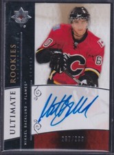 MIKAEL BACKLUND - 2009 Upper Deck Ultimate Rookies Auto #105, /299