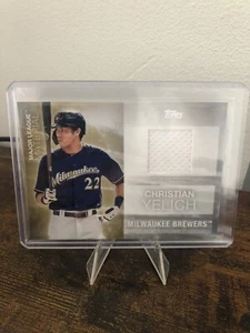 2020 Topps baseball - Major league materials - Christian Yelich (white) MLM-CY!! - Picture 1 of 1