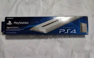 NEW OEM Sony PlayStation 4 Glacier White Vertical Console Stand PS4 CUH-ZST1 - Picture 1 of 6