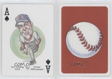 2005 Hero Decks Presents Boston Baseball Heroes Playing Cards Curt Schilling #AS