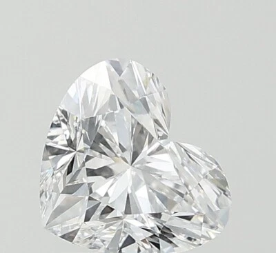 1 CT Heart Lab Grown Diamond Ring | IGI Certified Gift for Wife - Image 1 of 2