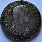 1666 French States ORANGE 1/12 Ecu Silver Coin William Henry 