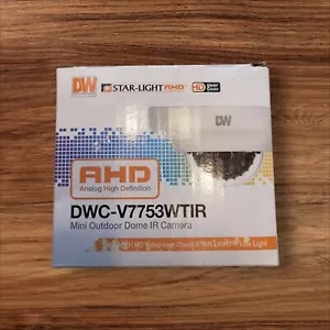 Digital WATCHDOG DWC-V7753WTIR AHD™ 2.1 Megapixel HD Analog Dome Camera with IR - Picture 1 of 7