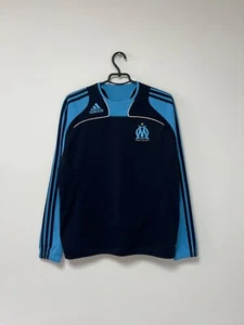 Vintage Olympique Marseille 2008-2010 Track Top Adidas Training Jacket Mens sz M - Bild 1 von 20