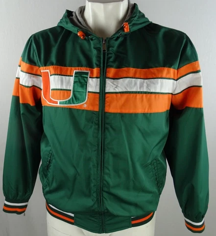 Miami Hurricanes NCAA G-III Men's Lightweight Jacket Cover