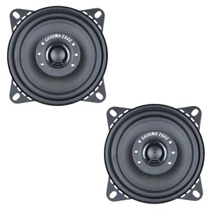 Ground Zero Iridium GZIF 4001FX 10cm 2 Way Shallow Depth Mount Speakers 50w RMS - Picture 1 of 5