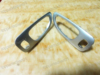 Pair Left & Right Inside Inner Rear Door Handle Cover Trim For Peugeot T53 - Imagem 1 de 4
