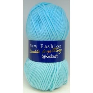 Woolcraft Nueva Moda Doble Tejido Acrílico Hilo/Lana 100g - 6F20 Turquesa - Imagen 1 de 1