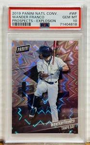 2019 Panini National Convention WF Wander Franco Prospect-Explosion PSA GM MT 10 - Picture 1 of 2