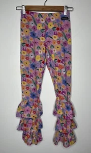 Matilda Jane Fairie Garden Frenchie Floral Ruffle Pants Size 12 - Picture 1 of 7