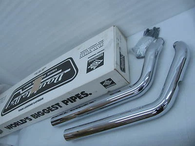 Новый жесткий хромированный двойной выхлоп D's 94-2020 Harley Softail DS-202370 - Изображение 1 из 4