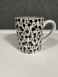 Disney Mickey Mouse Coffee/Tea Mug White/Gray Ceramic 14 oz Ages 14+ NEW - Picture 1 of 6