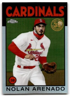 2021 Topps Nolan Arenado Baseball Cards #86BC-5 - Image 1 of 2