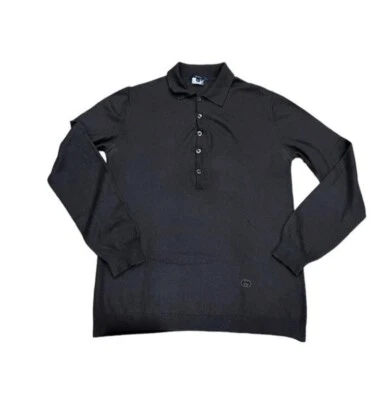 Gucci Hombre Suéter Pullover Sudadera Polo Cachemira Marrón Talla XL (S-M) Foto 1 de 3