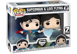 Funko Superman & Lois Flying 2-Pack Exclusive Pop! Vinyl Figure - Picture 1 of 1