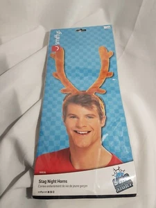 1 - New - Mens - Smiffys - Stag Night Horns - Picture 1 of 4