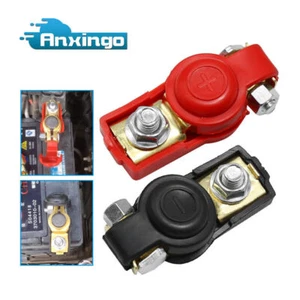 2* Copper Battery Terminals Car Battery Cable Quick Connector Cable Clamp Clip - Picture 1 of 6