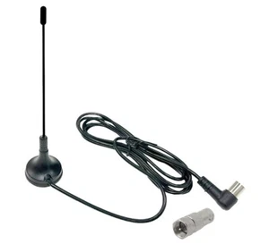 Mini antena portátil interior/exterior con ganancia de 5 dB + conector de 90 grados - Imagen 1 de 4