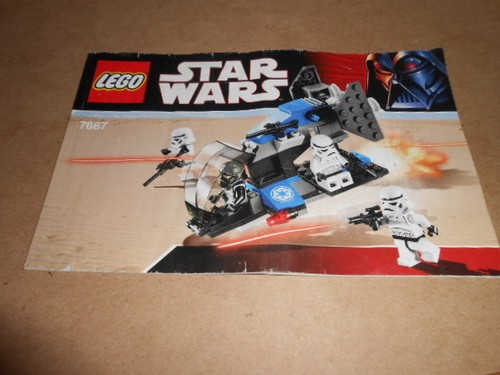 Vintage LEGO Instruction Manual Star Wars 7667 | eBay