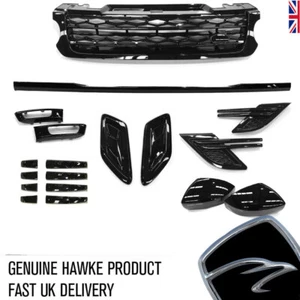 HAWKE Black Pack Styling Kit inc Grille fits Range Rover Sport L494 2014 - 2018 - Picture 1 of 8