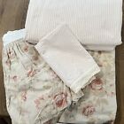 Two Ralph Lauren  Heartland Floral Twin Duvets, Skirts, Sheets Pillow Cases