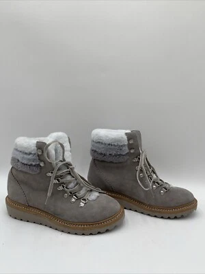Великолепный Evita женщин замши искусственного меха туристические ботинки серый размер 6,5 М - Изображение 1 из 4