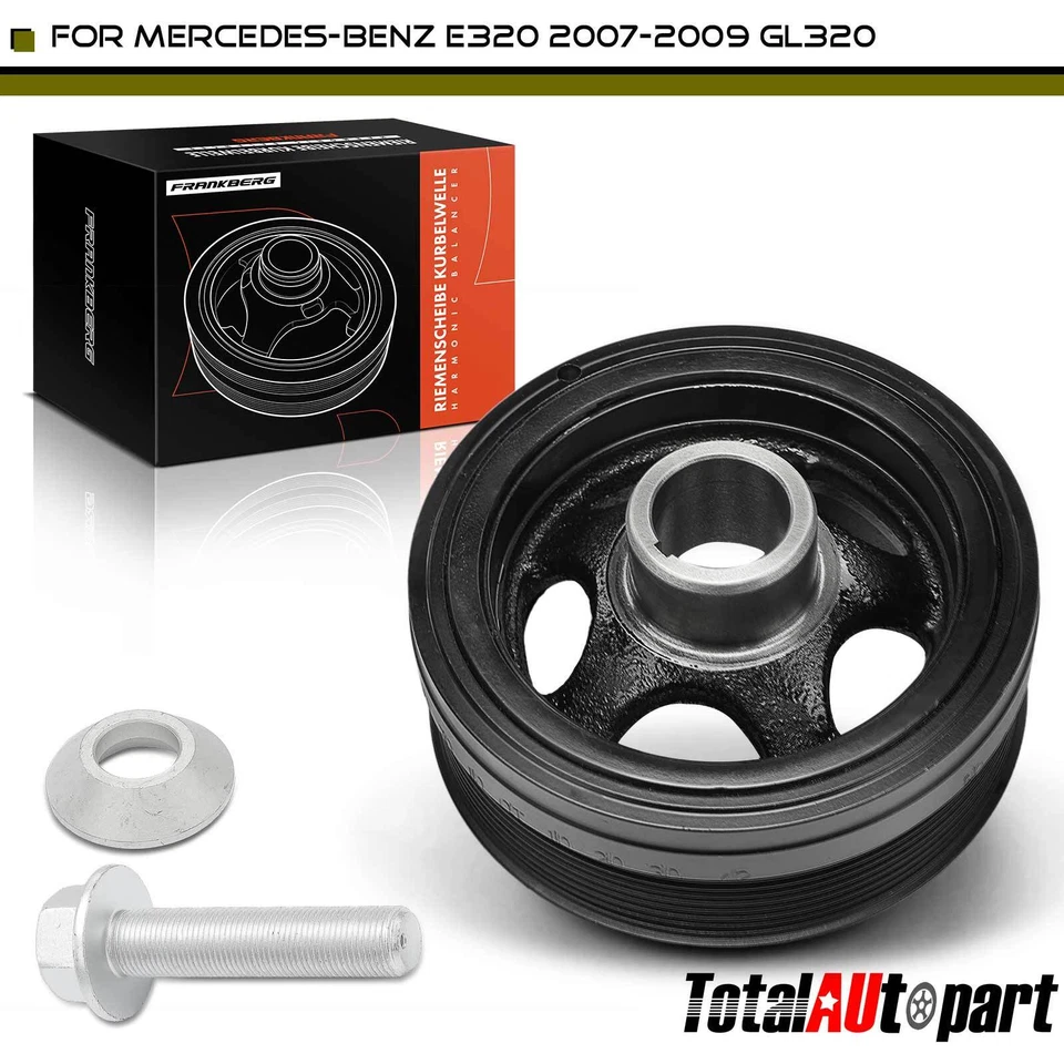 Equilibrador armónico de motor para Mercedes-Benz E320 GL320 GL350 ML320 R320 V6 3,0 L Foto 1 de 4