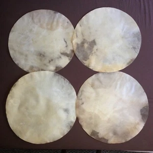 20" Pre-Shaved Goat Skin Djembe Drum Head! Natural & Genuine - Picture 1 of 1
