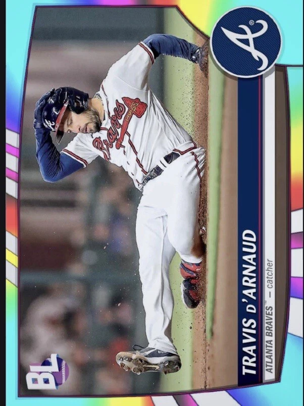 [DIGITAL] Topps Bunt - Travis d’Arnaud - Big League 23 S2 - Rainbow - Image 1 of 1