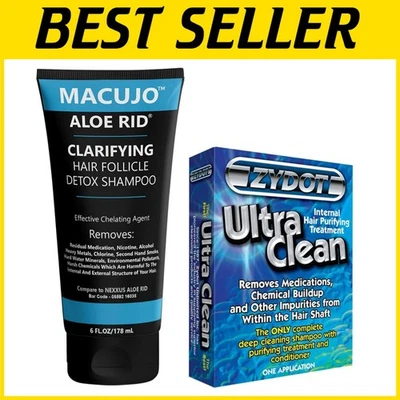 Aloe Rid Shampoo & Zydot UltraClean: Complete Hair Detox - Image 1 of 4