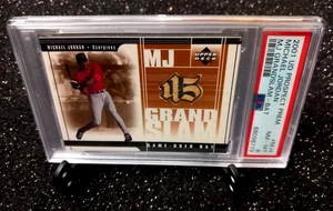 Upper Deck Michael Jordan Game used Bat Grand Slam PSA Graded 2001 UD Prospect P - Bild 1 von 2
