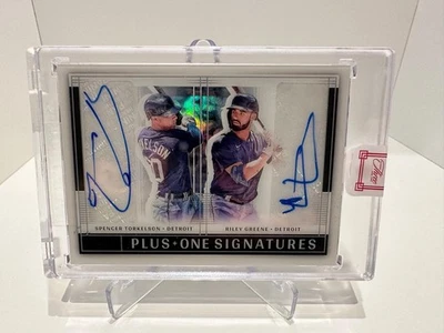 2022 Three and Two Riley Greene Spencer Torkelson  Plus One Auto Black /7 SP - Image 1 of 3