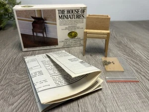 House of Miniatures #40062 Hepplewhite Cellarette Circa 1790 Kit Partially Built - Picture 1 of 4