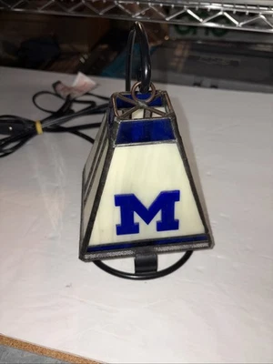 Michigan Stained Glass Night Lamp - Image 1 of 4