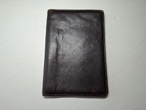 Golunski Brown Genuine Leather Passport holder Travel Wallet ID Bag - Picture 1 of 20