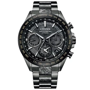 Orologio Citizen Attesa HAKUTO-R 35th Ltd Cristallo Nero Titanio 1000pz Usato  - Foto 1 di 10