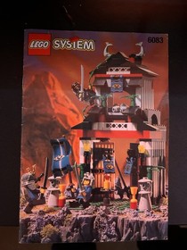 Vintage LEGO Castle: Samurai Stronghold 6083 Instruction Manual Only