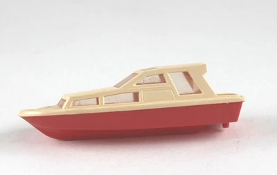 Matchbox Superfast Two Pack 26 Boat Transporter nur das Boat rot & creme top - Bild 1 von 3