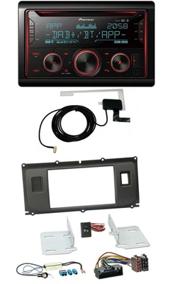 Pioneer 2DIN MP3 DAB USB CD Bluetooth Autoradio für Land Rover Evoque ab 2011 - Bild 1 von 4