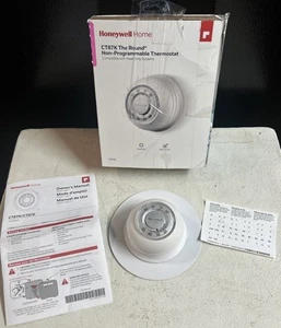 Honeywell CT87K The Round Non-Programmable Thermostat Heat Only - Picture 1 of 6