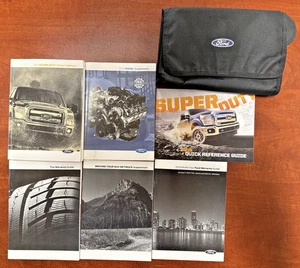 2016 FORD F SUPER DUTY OWNERS MANUAL SET F250 F350 F450 F550 With DIESEL Guide - Bild 1 von 5