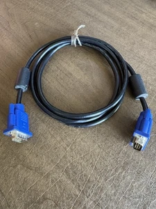 5FT VGA SVGA Cable Adapter Male to Male LCD PC TV - Picture 1 of 1