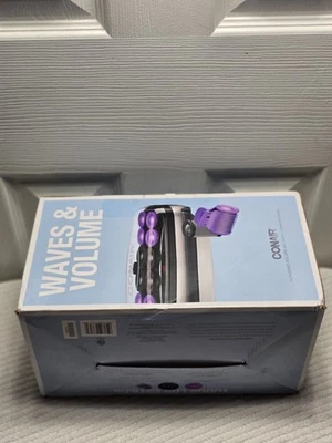 Conair Waves & Volume 12 Ceramic Flocked Rollers with Clips Set Hair Curler - Image 1 of 4