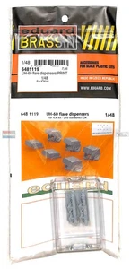EDU6481119 1:48 Eduard Brassin UH-60 Black Hawk Flare Dispensers (ICM kit) - Picture 1 of 3