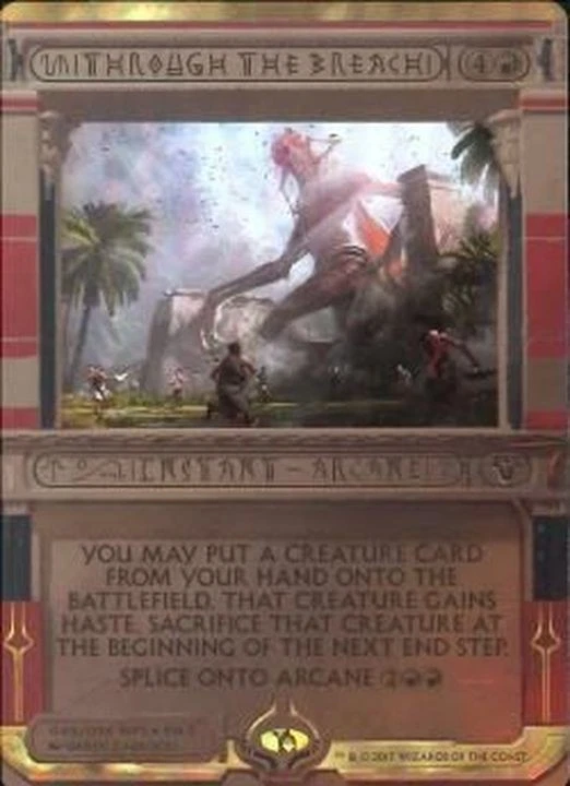 MTG FOIL Through the Breach English [MPS] - Image 1 of 1