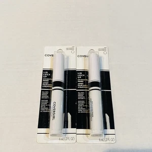 2 Pack: Covergirl Lid Lock Up Eye Shadow Primer *#100 Universal* NEW IN BOX - Picture 1 of 3