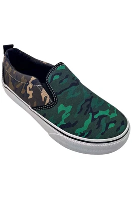 Zapatilla deportiva Skechers para niños Street Fame-Hide-N-Camo gris/multi Foto 1 de 3