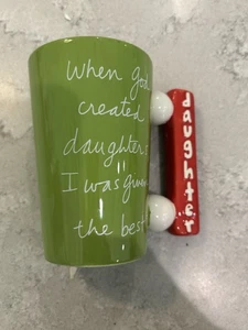 grüne Tochter Tasse 5,5 cm - Bild 1 von 3